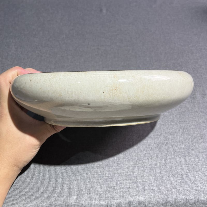 清中期青花飞鸣食宿镗锣洗 - 图7