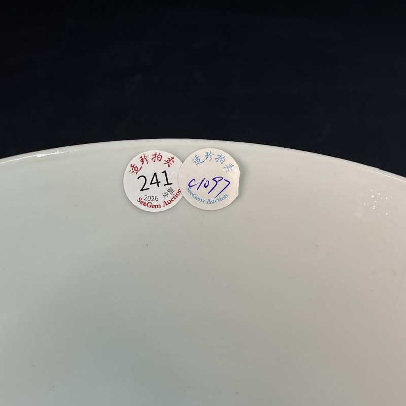 清光绪 粉彩鱼龙变化纹大碗 - 图14
