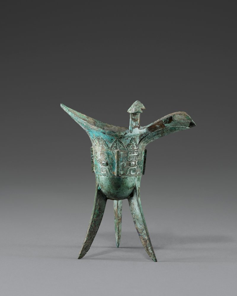 商晚期 公元前十二/十一世紀 青銅爵  LATE SHANG DYNASTY, 12TH-11TH CENTURY BC - 图4
