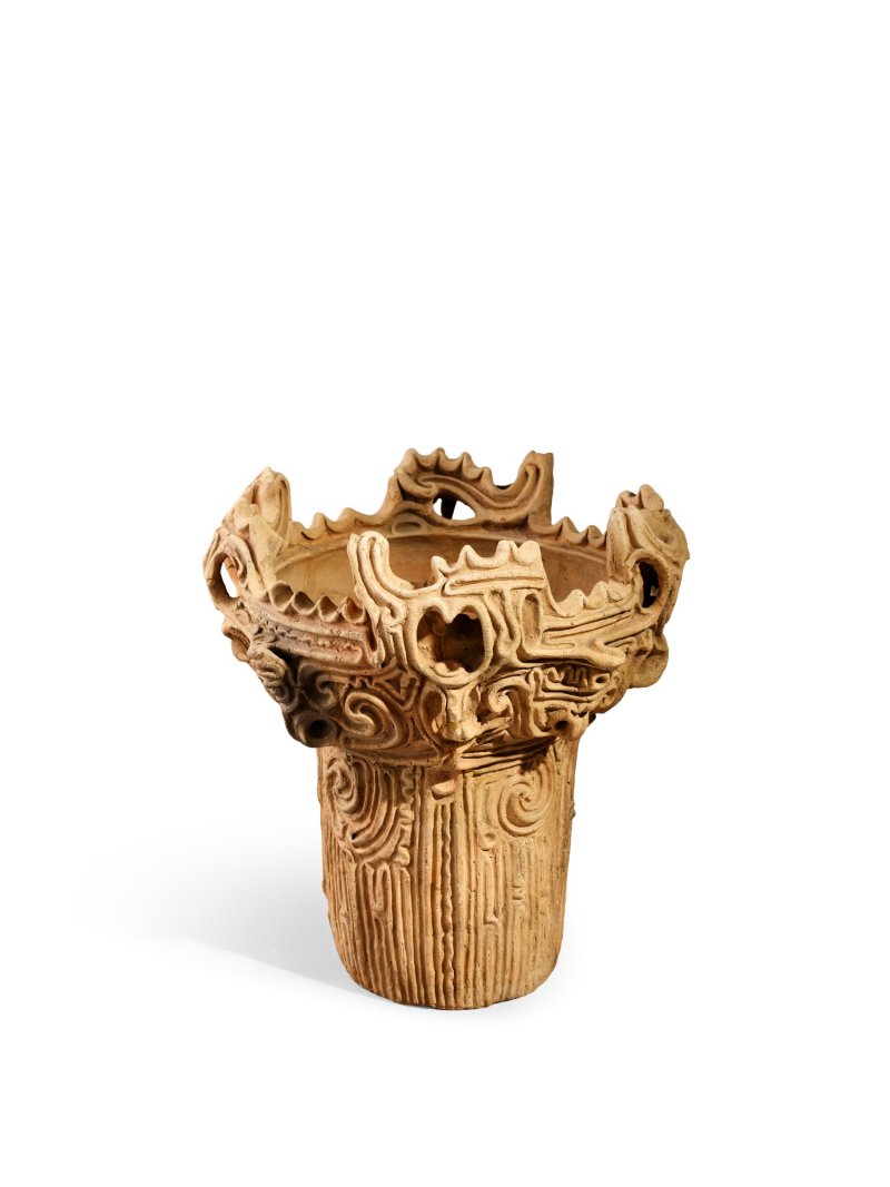 A flame-style earthenware deep vessel, Middle Jomon period, 3500 – 2500 BCE | 深鉢形土器（火焔型土器）　縄文時代中期前半　紀元前3500～2500年 - 图2