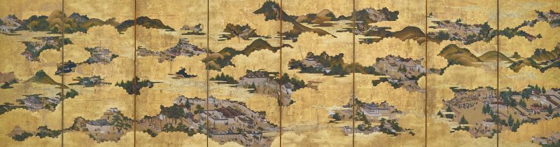 Anonymous, Scenes in and around the Capital (Rakuchu rakugai zu), Edo period, 17th century | 洛中洛外図屏風　江戸時代前期　17世紀 - 图8
