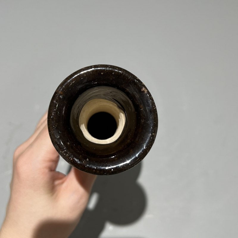明代 黑釉长颈瓶一对 - 图10