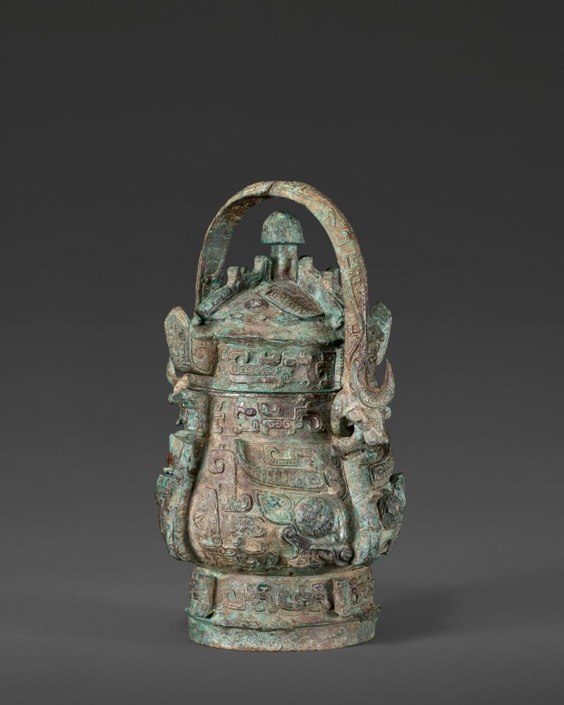 商晚期/西周初期 公元前十二/十一世紀 青銅卣  LATE SHANG-EARLY WESTERN ZHOU DYNASTY, 12TH-11TH CENTURY BC - 图3