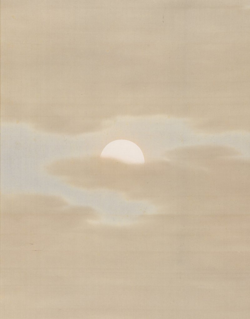 Hishida Shunso (1874-1911), Moonlit Sea (Kaigetsu), Meiji period, early 20th century |  菱田春草　海月　明治時代　20世紀初頭 - 图3