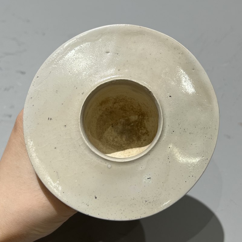 明代 白釉行炉 - 图7