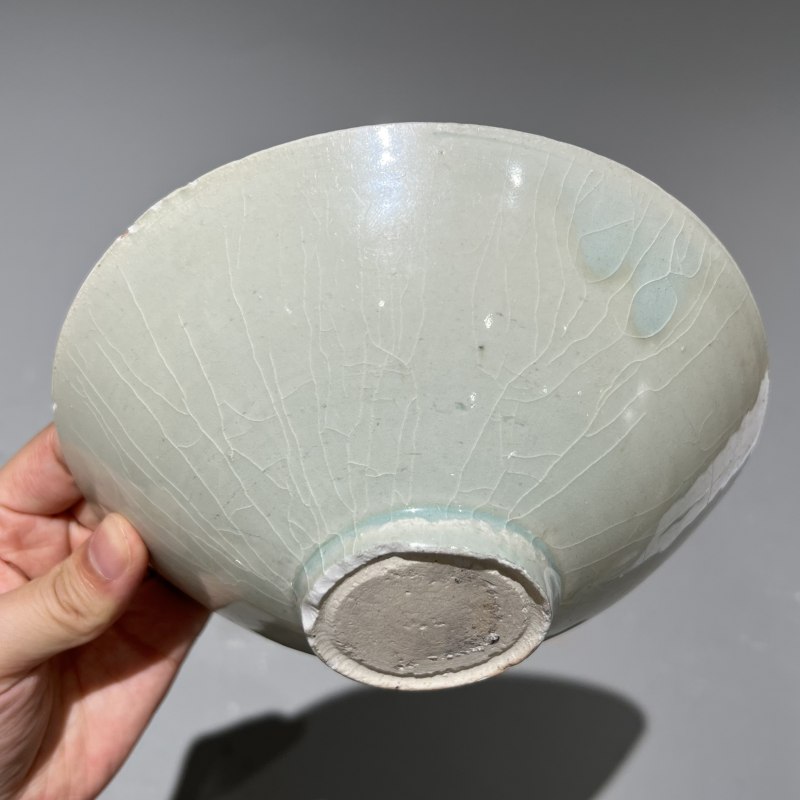 明代 青白釉刻花碗 - 图5