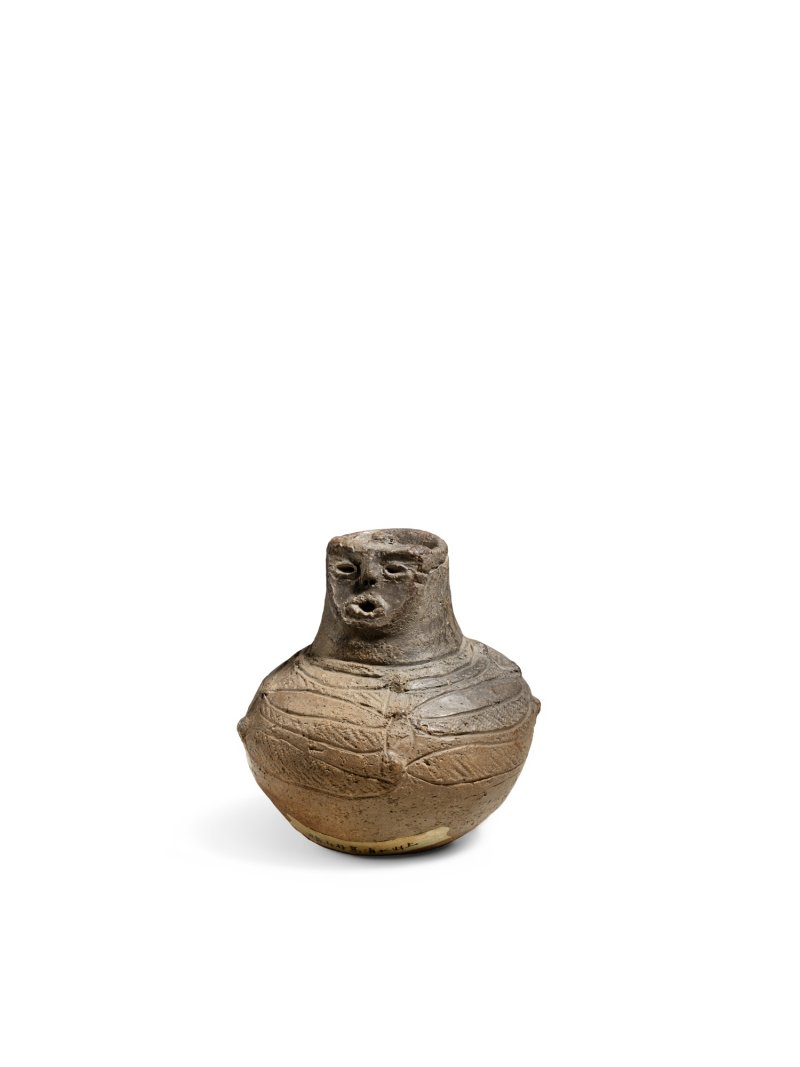 An earthenware jar modelled with a human face, Late Jomon period, 2000 – 1000 BCE | 顔面装飾付壺形土器　縄文時代後期　紀元前2000～紀元前1000年 - 图2