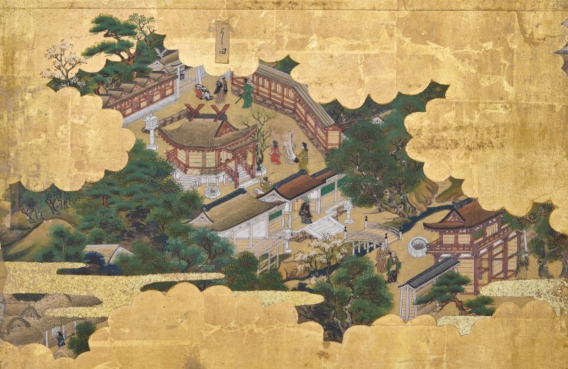 Anonymous, Scenes in and around the Capital (Rakuchu rakugai zu), Edo period, 17th century | 洛中洛外図屏風　江戸時代前期　17世紀 - 图4