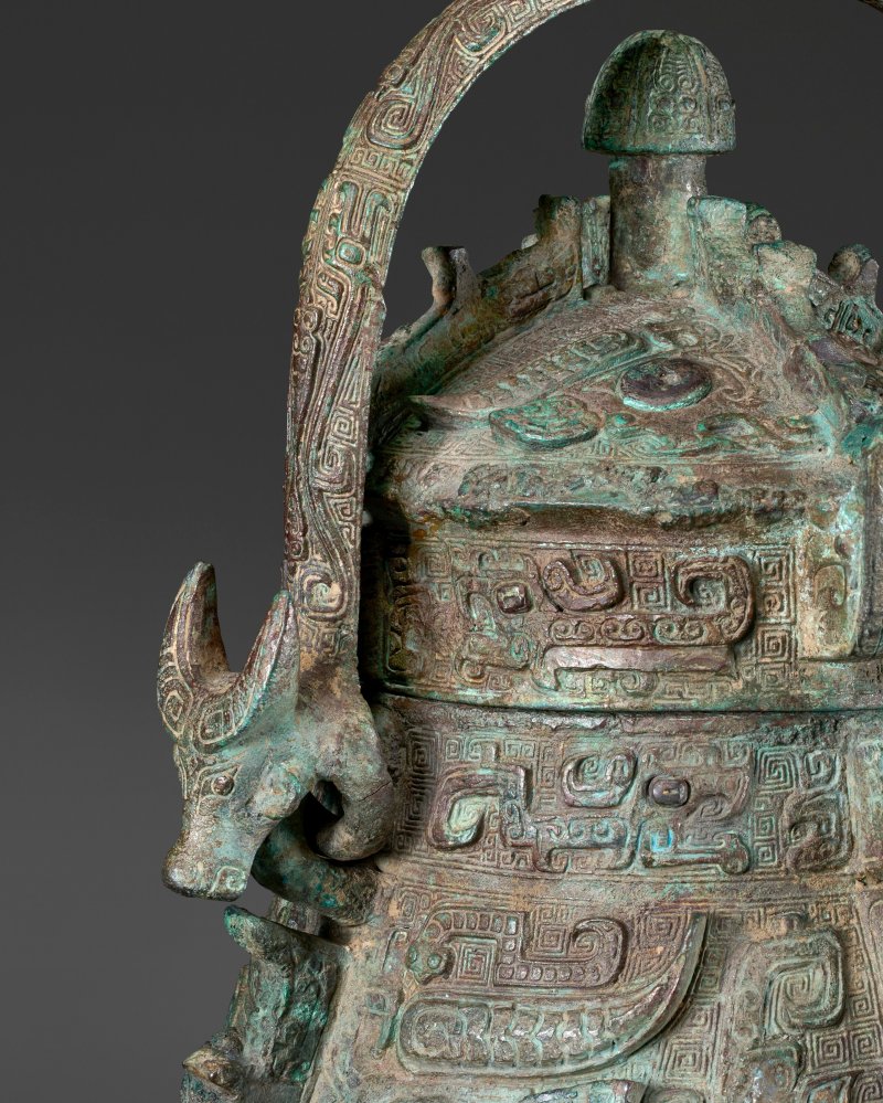 商晚期/西周初期 公元前十二/十一世紀 青銅卣  LATE SHANG-EARLY WESTERN ZHOU DYNASTY, 12TH-11TH CENTURY BC - 图4