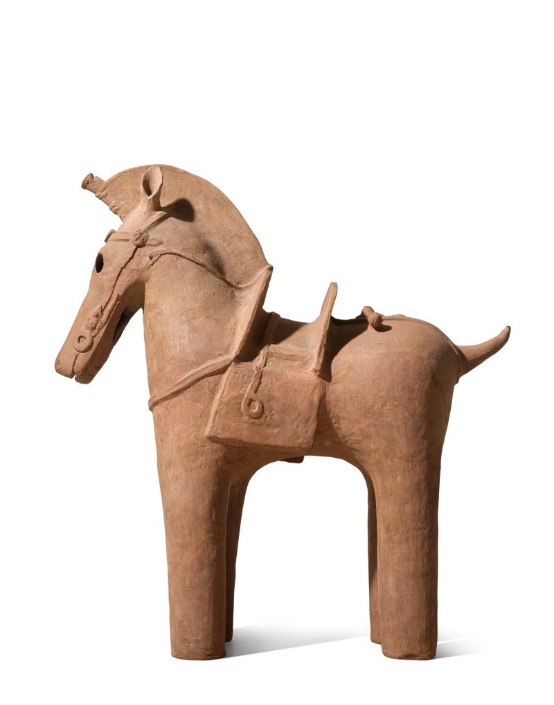 A Haniwa model of a horse, Kofun period, 5th – 6th century | 埴輪　飾り馬　古墳時代後期　5～6世紀 - 图4