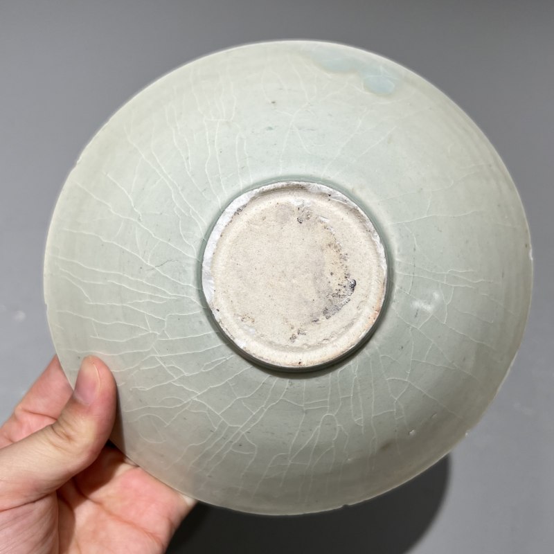 明代 青白釉刻花碗 - 图7