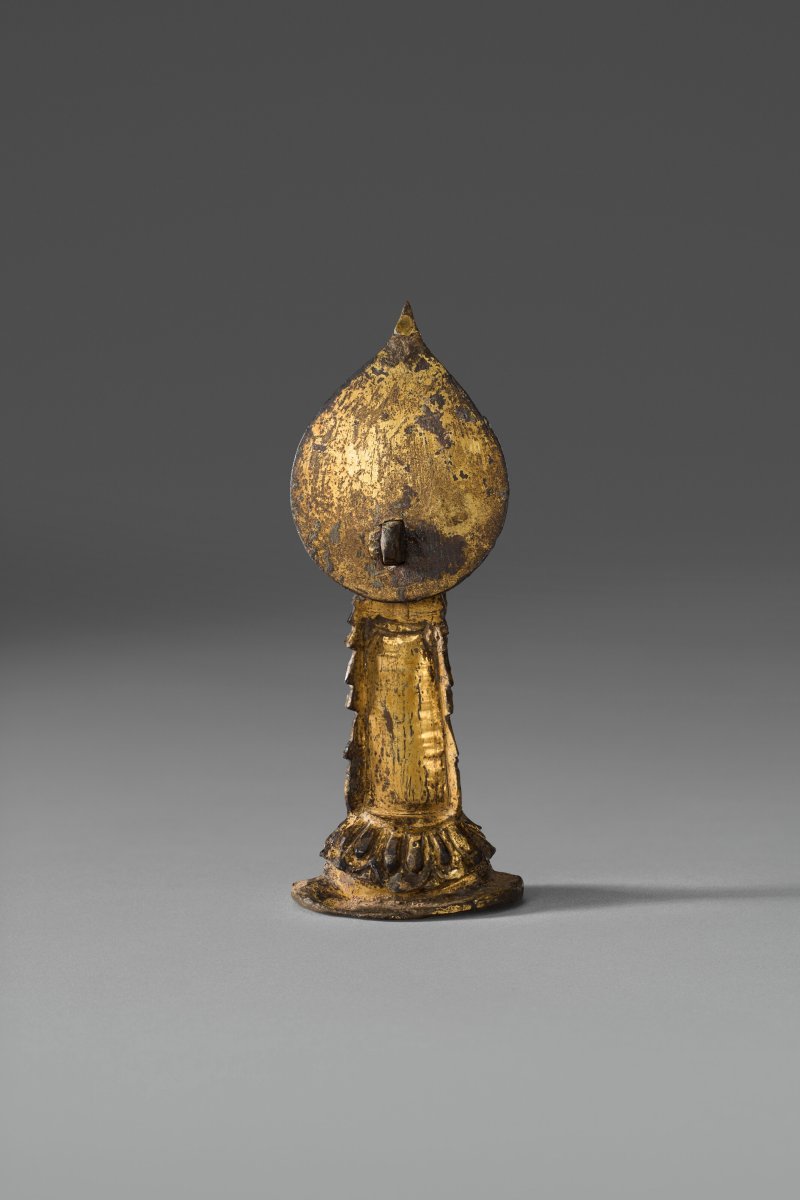 東魏/北周 六世紀中葉 鎏金銅菩薩立像  EASTERN WEI-NORTHERN ZHOU DYNASTY, MID-6TH CENTURY - 图3