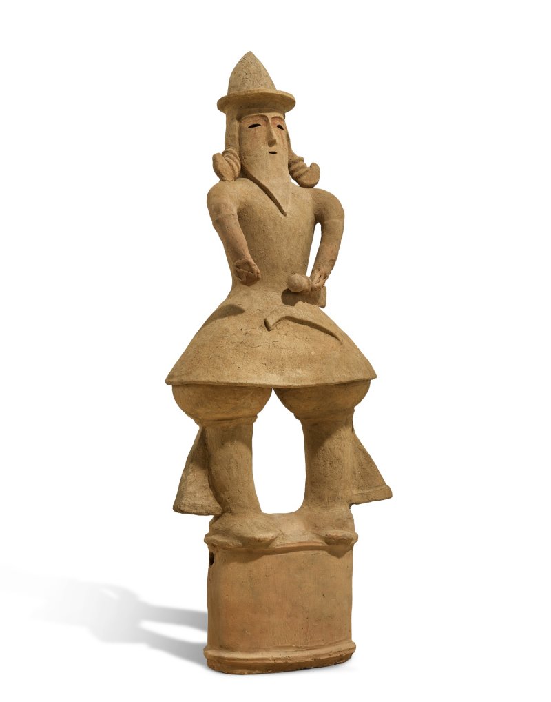 A Haniwa model of a warrior, Kofun period, 5th – 6th century |　埴輪　盛装の男子　古墳時代　5～6世紀 - 图2