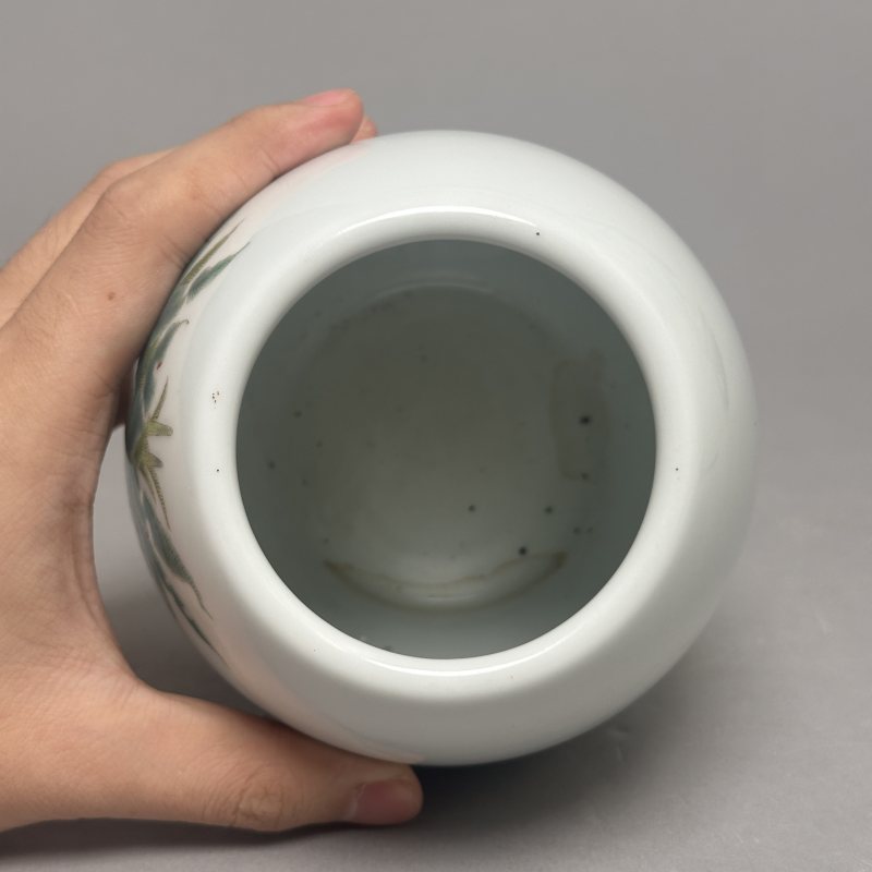 民国 粉彩婴戏图水呈 - 图5