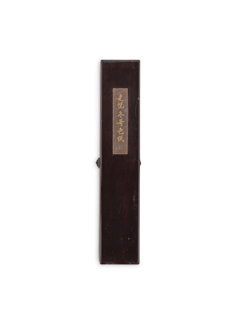 Attributed to Hon’ami Koetsu (1558-1637) (calligraphy) and Tawaraya Sotatsu (1570-1643) (underpaintings), Bush clover (hagi), Momoyama – Edo period, early 17th century | 本阿弥光悦書・俵屋宗達下絵 萩下絵和歌色紙　ゆめ通ふ　桃山時代末期～江戸時代初期　17世紀初頭 - 图3
