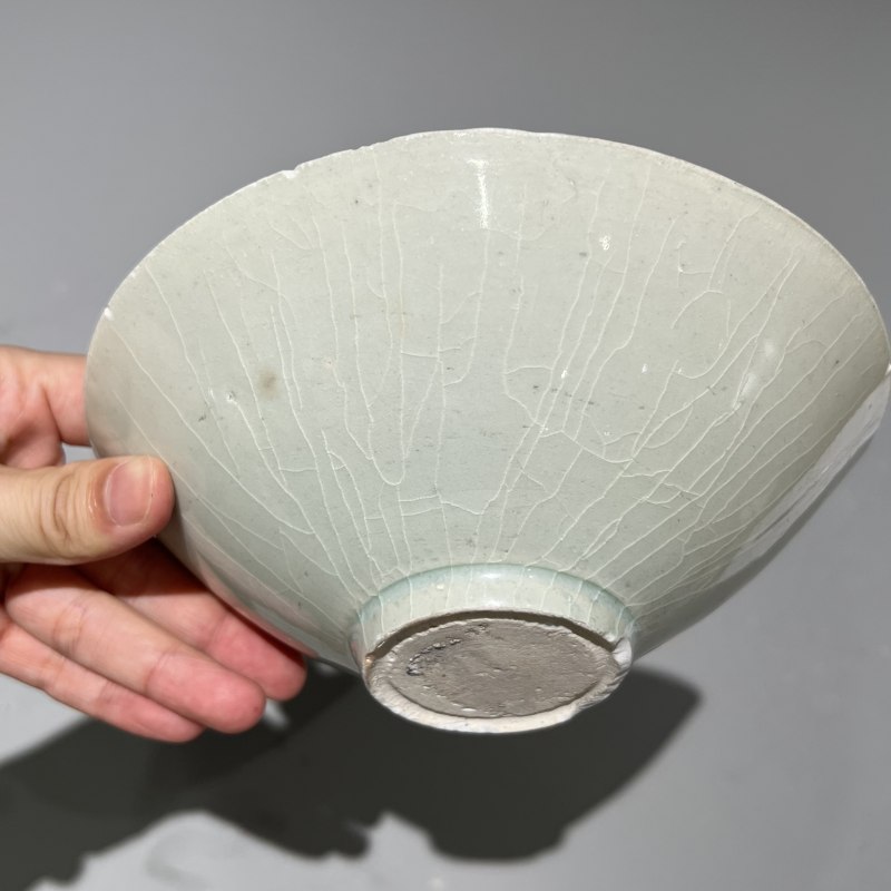 明代 青白釉刻花碗 - 图8