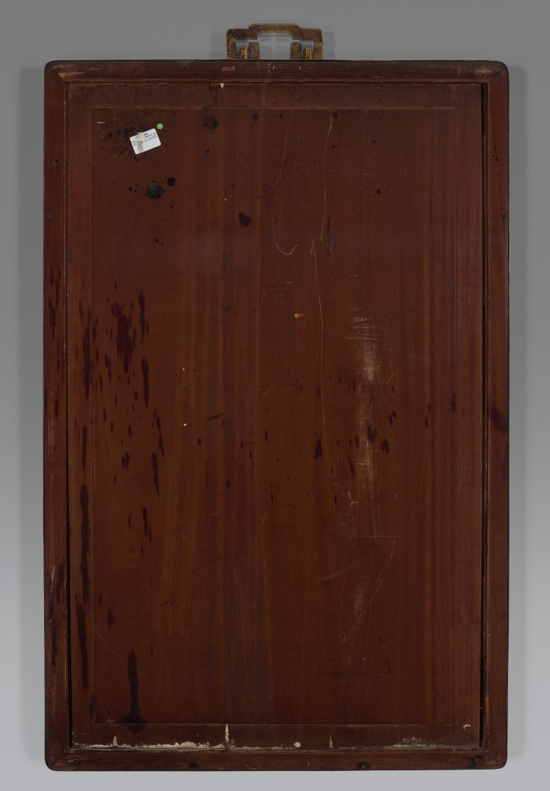清乾隆 御製漆地嵌寶「大吉」葫蘆掛屏  QIANLONG PERIOD (1736-1795) - 图2