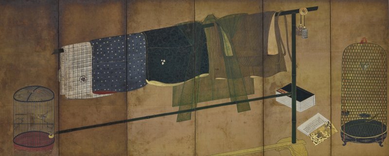 Anonymous, Whose Sleeves? (Tagasode), Edo period, early 17th century | 誰ヶ袖図屏風　江戸時代初期　17世紀 - 图8