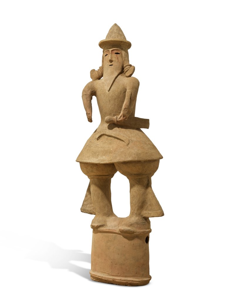 A Haniwa model of a warrior, Kofun period, 5th – 6th century |　埴輪　盛装の男子　古墳時代　5～6世紀 - 图3