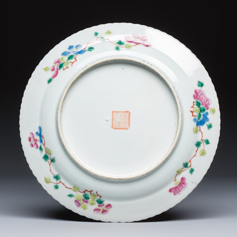 16 Chinese famille rose wares for the Straits or Peranakan market - 图3