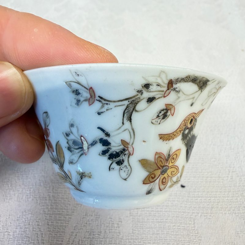 A set of six Chinese silver and gilt-decorated 'Pheasants Among Flowering Branches' tea bowls and saucers - 图34