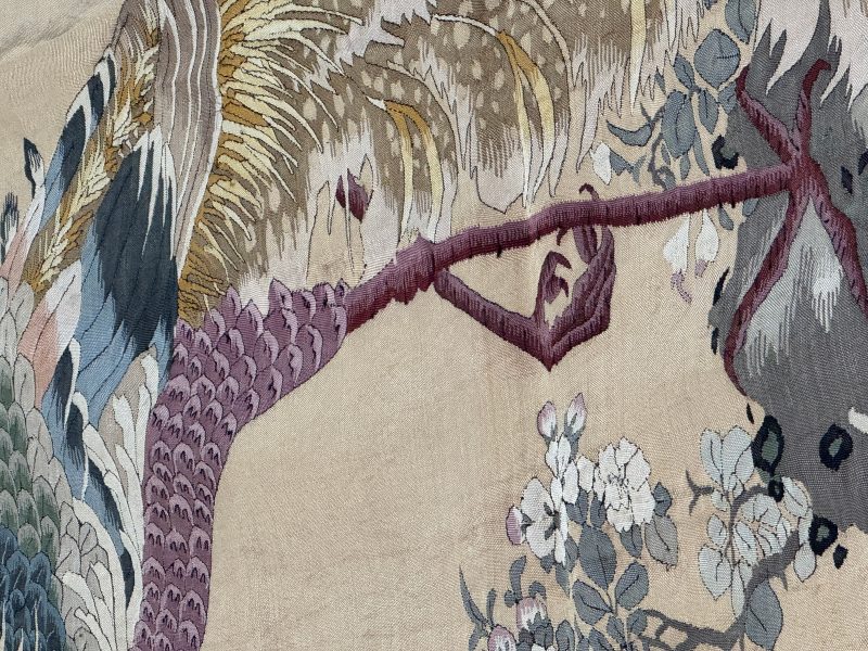 A Chinese kesi 'Phoenixes and Birds' panel - 图5