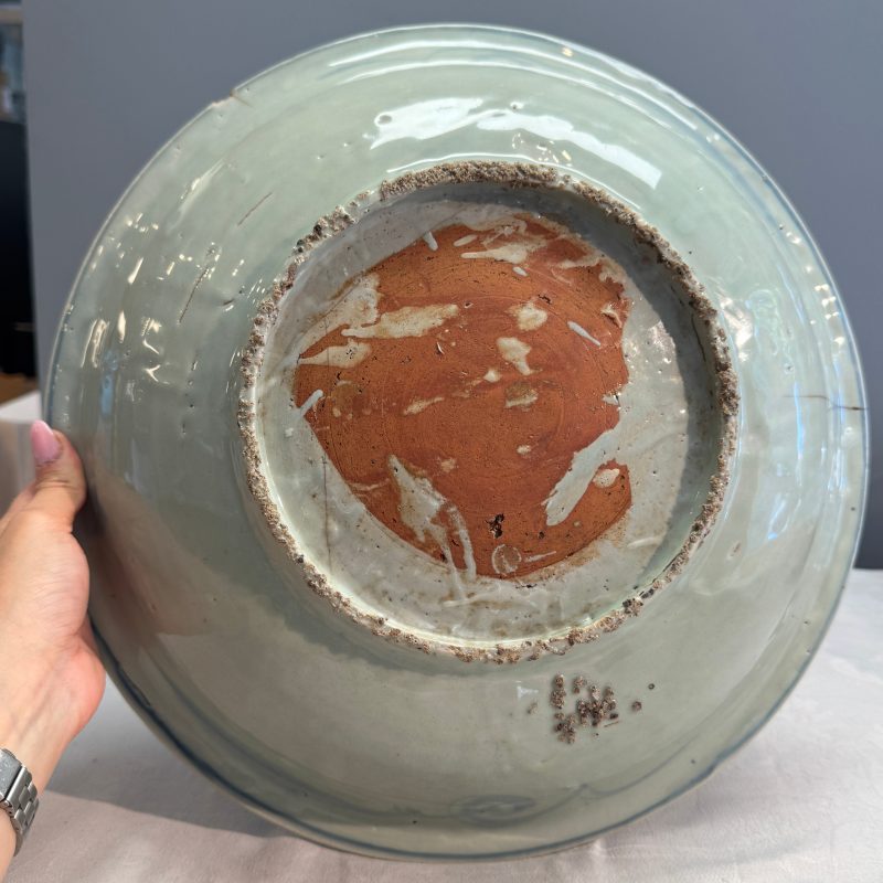 A Chinese Swatow blue and white 'Dragons' dish - 图10
