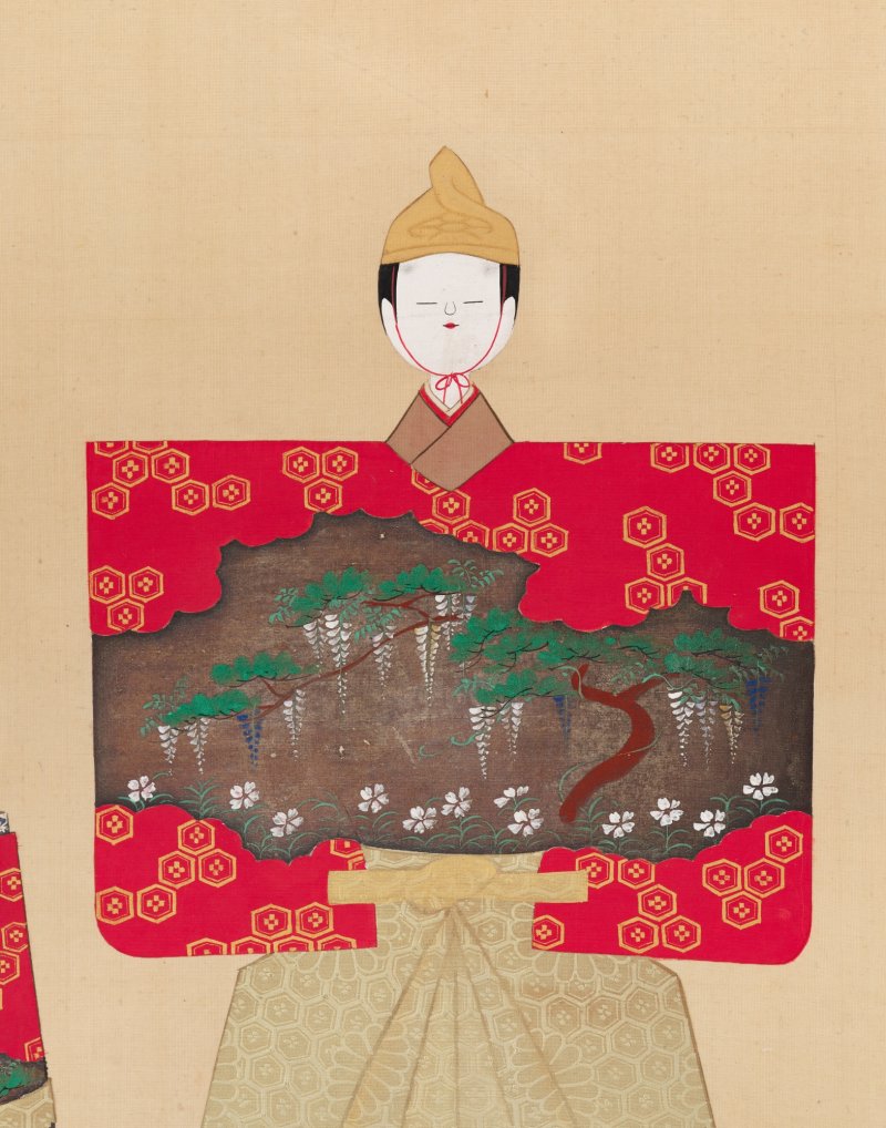 Maruyama Okyo (1733-1795), Standing Dolls (Tachibina), Edo period, late 18th century | 円山応挙　立雛　江戸時代中期　18世紀後半 - 图3