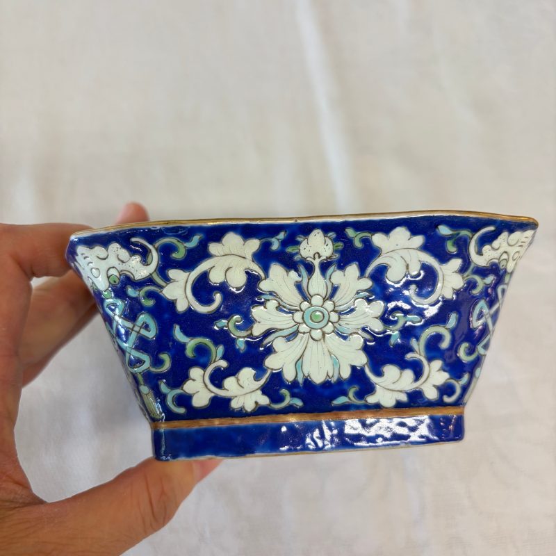A Chinese polychrome-enamelled nine-piece sweetmeat set in a gilt-lacquered box - 图62