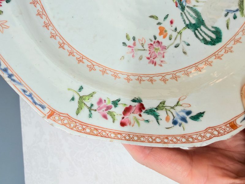 Two pairs of Chinese famille rose plates - 图21