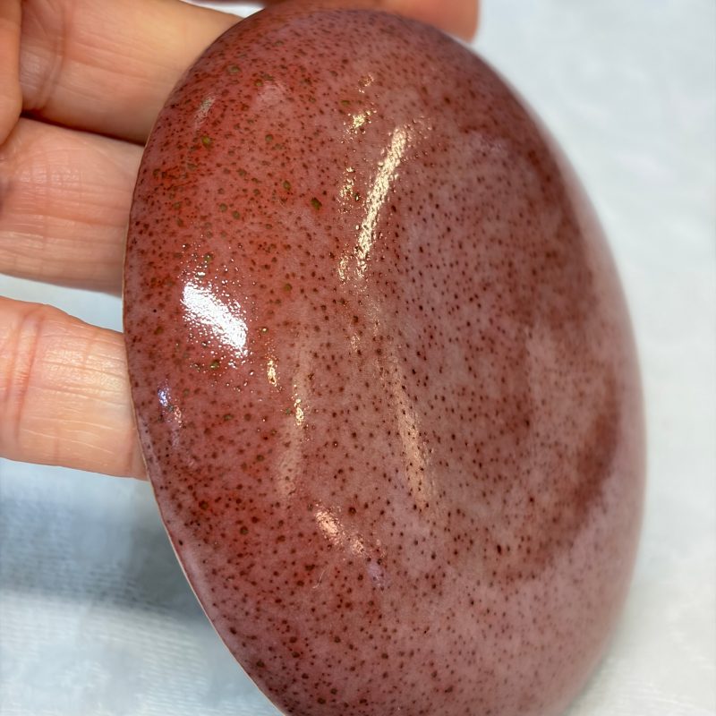 A Chinese peachbloom-glazed seal paste box - 图8