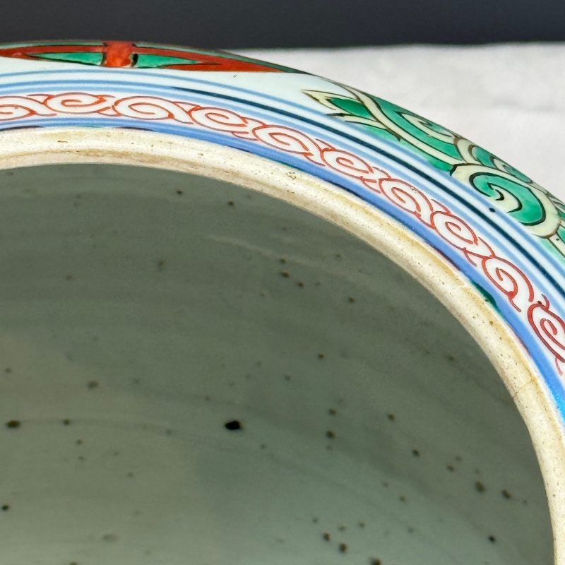 A Chinese famille verte 'Lotus and Shou' vase - 图22