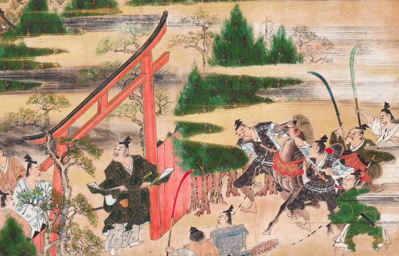 Attributed to Iwasa Matabei (1578-1650), Fragment from the Tale of Horie (Horie monogatari), Edo period, mid-17th century | 岩佐又兵衛　堀江物語絵巻断簡　江戸時代前期　17世紀中頃 - 图2