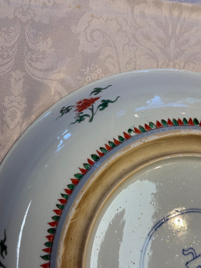 A Chinese famille verte 'Flower Basket' dish - 图14