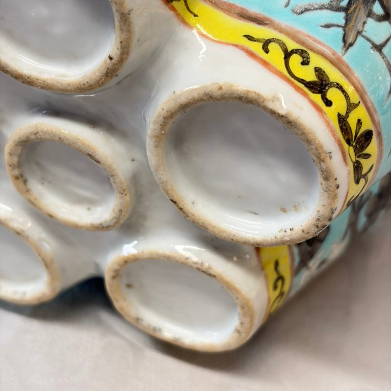A Chinese famille rose turquoise-ground Dayazhai-style 'Dragons' vase - 图19