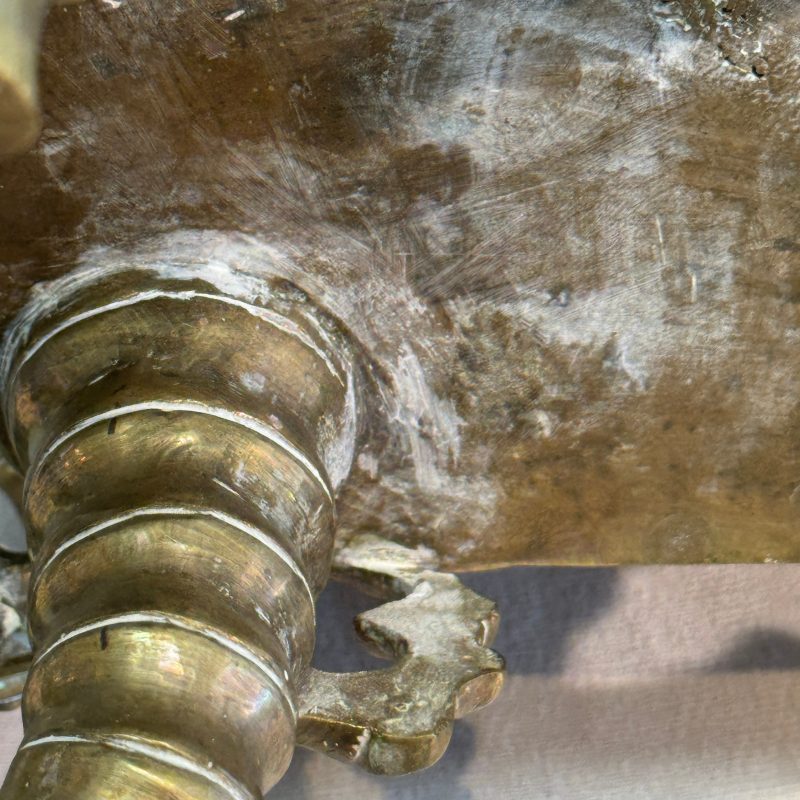 A Vietnamese bronze covered censer and stand - 图39