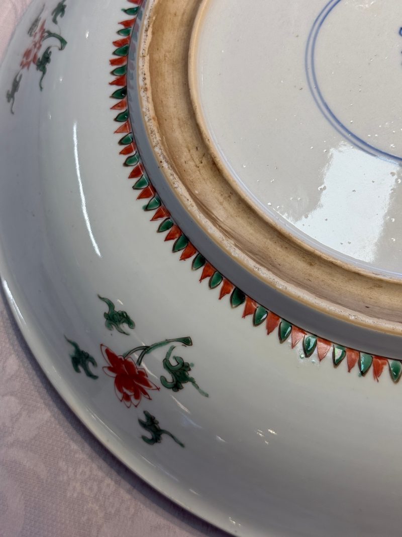 A Chinese famille verte 'Flower Basket' dish - 图16