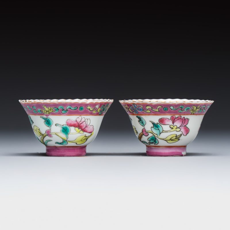 16 Chinese famille rose wares for the Straits or Peranakan market - 图27