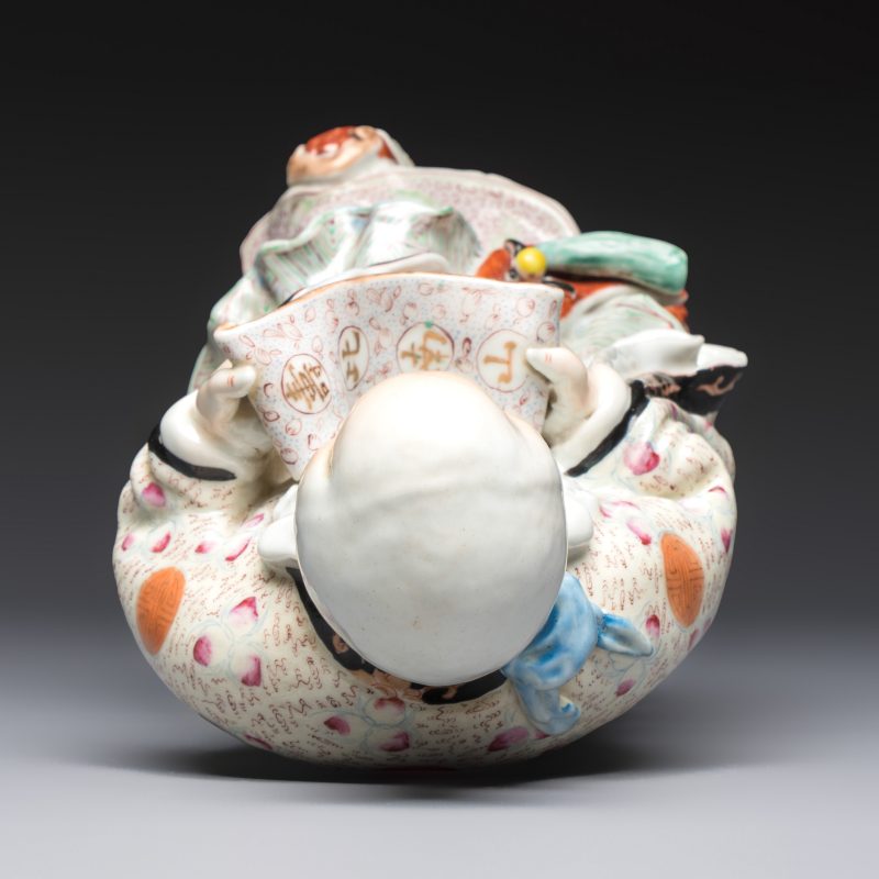 A fine Chinese famille rose figure of Shoulao - 图6