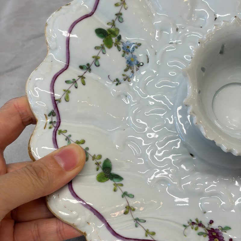 A Chinese famille rose trembleuse stand or 'Mancerina' for the Spanish or Mexican market - 图8
