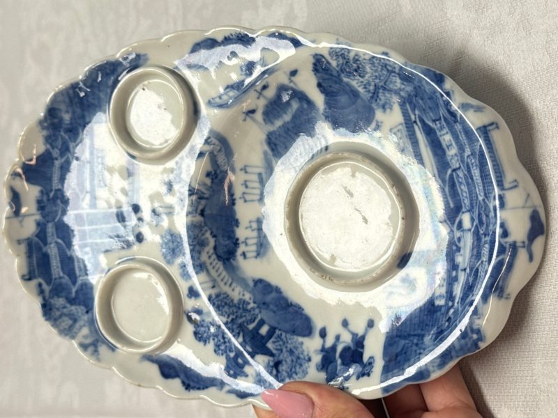 A Chinese blue and white 'Bleu de Hue' four-piece tea set - 图59