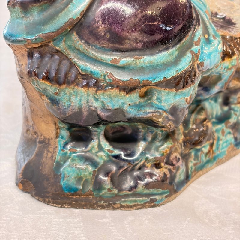 A Chinese Fahua-glazed stoneware model of Guanyin - 图23