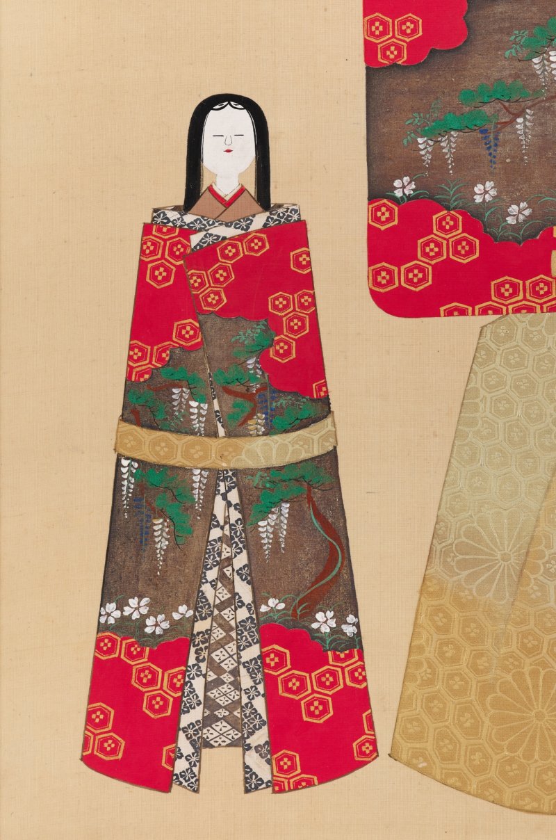 Maruyama Okyo (1733-1795), Standing Dolls (Tachibina), Edo period, late 18th century | 円山応挙　立雛　江戸時代中期　18世紀後半 - 图4