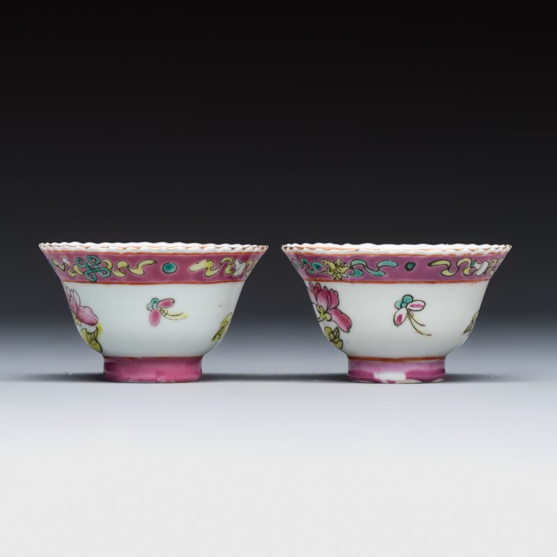 16 Chinese famille rose wares for the Straits or Peranakan market - 图28