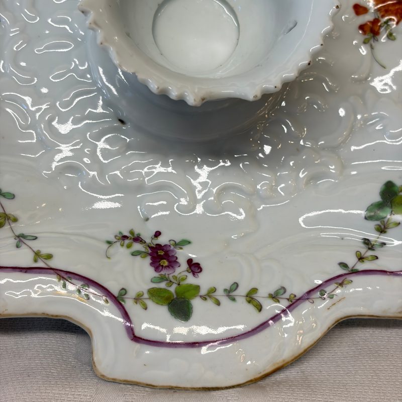 A Chinese famille rose trembleuse stand or 'Mancerina' for the Spanish or Mexican market - 图9