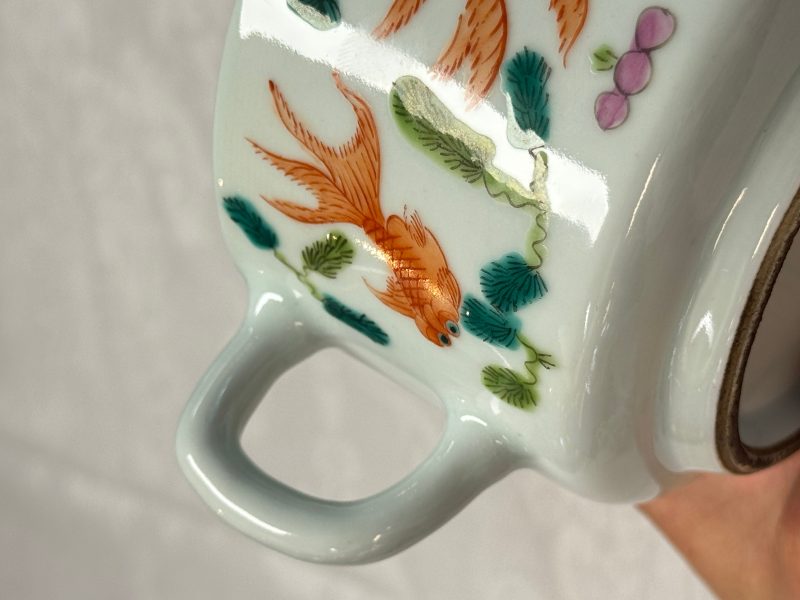 Four Chinese famille rose wares - 图29