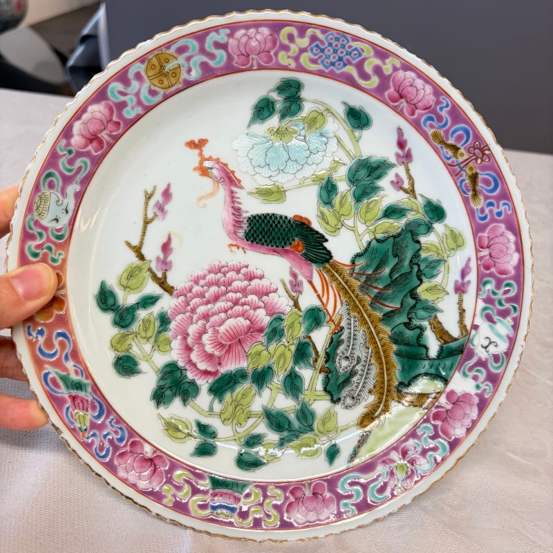16 Chinese famille rose wares for the Straits or Peranakan market - 图32