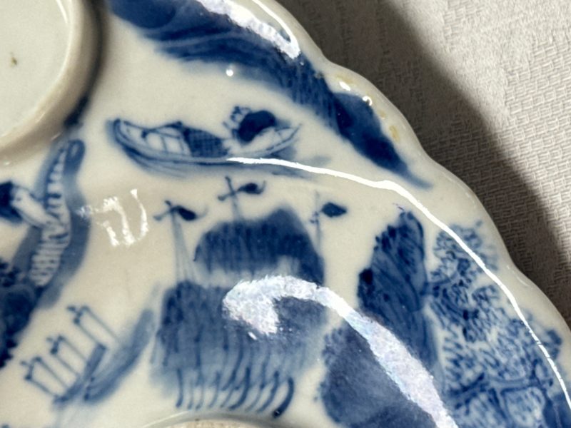 A Chinese blue and white 'Bleu de Hue' four-piece tea set - 图65
