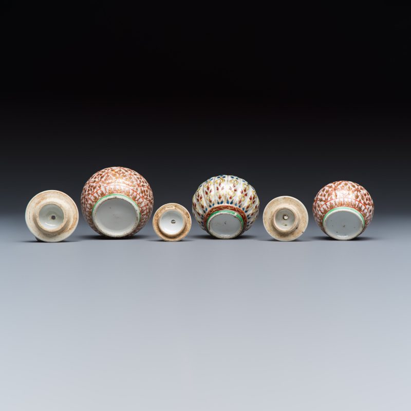 A group of nine Chinese Bencharong wares for the Thai market - 图31