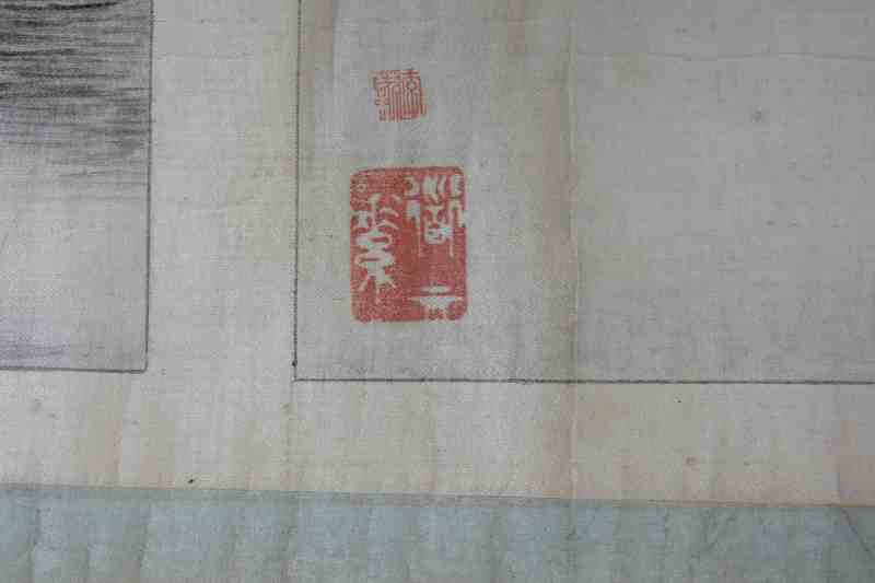 A long handscroll composed of fifteen various paintings - 图37